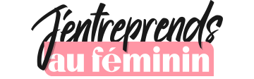 Logo j'entreprends au féminin